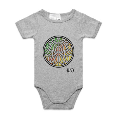 Short Sleeve Onesie (Rasta Design)  Thumbnail